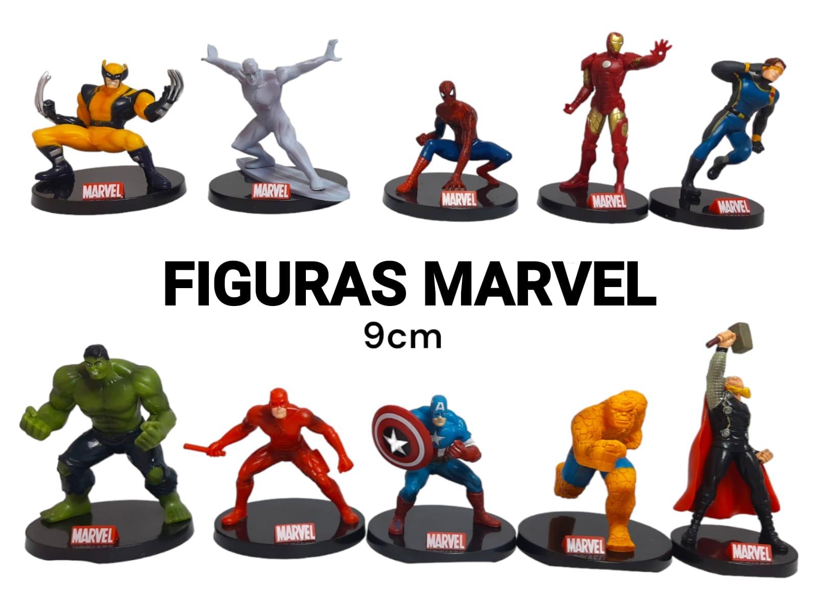 Figuras Marvel x10